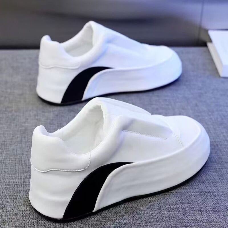 Genuine Leather Slip-on  Running Casual Shoes