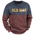 Men's Street Sports Fashion Round Neck Sweater - QuickChop