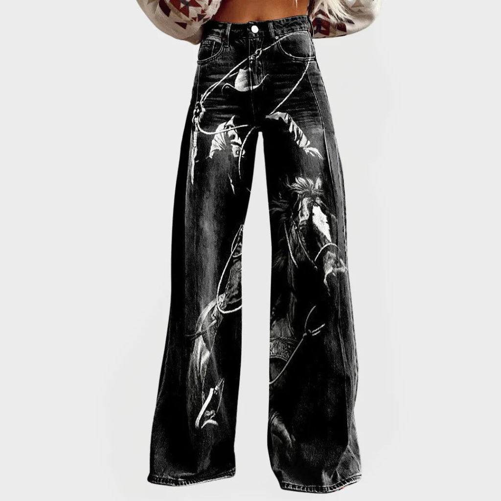 Women's Digital Print Pants - QuickChop